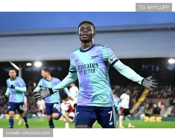 阿森纳与萨卡续约至2031年，周薪超30万英镑成队内顶薪